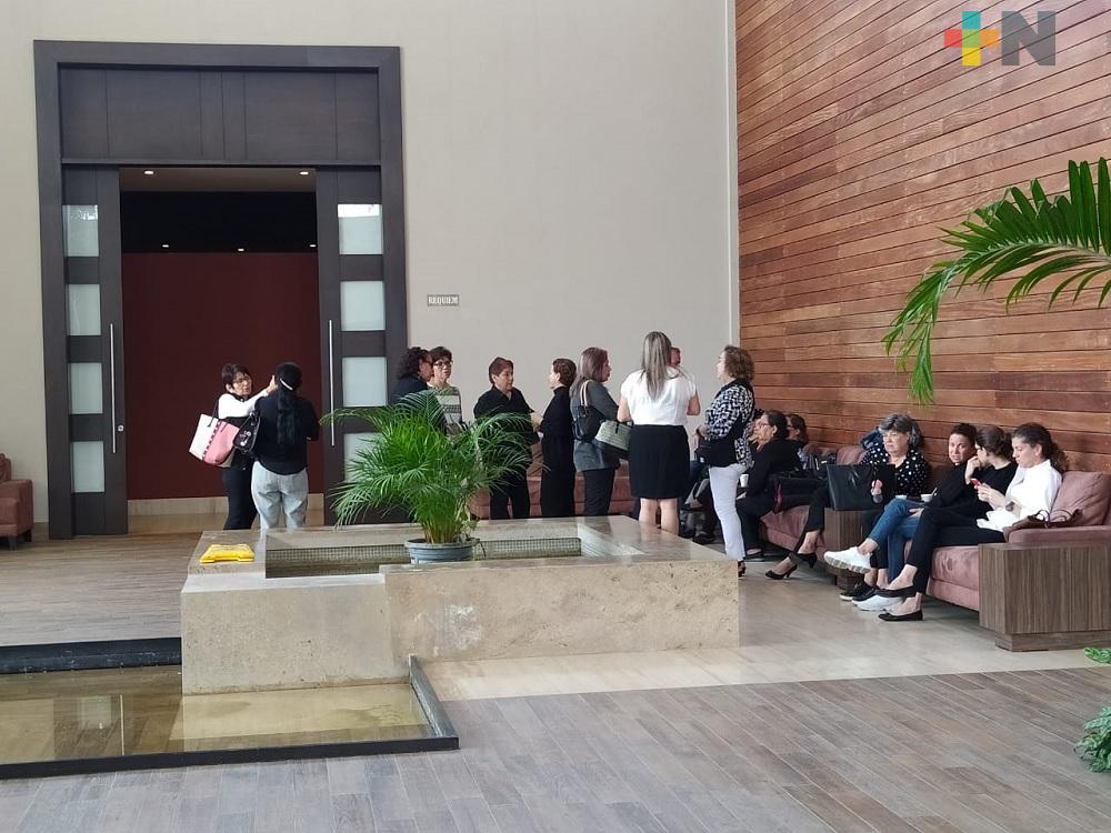 Velan restos de Adalberto Tejeda Patraca, exalcalde de Veracruz