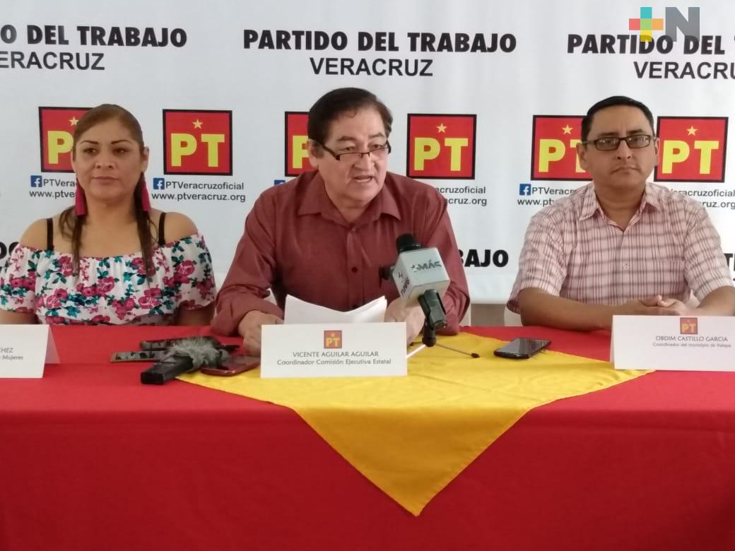 PT realizará cambios en lista de candidatos a diputados locales plurinominales
