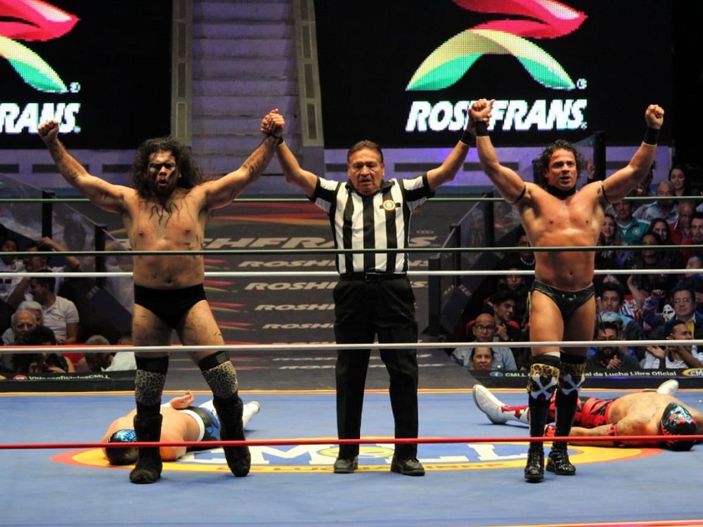 Volador Jr y Cavernario se quedan con boleto a final de torneo de pareja