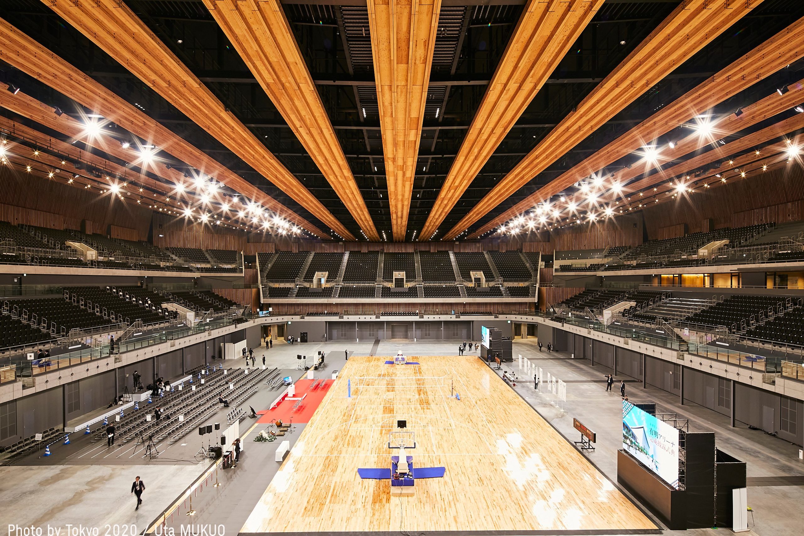 Inauguran  Ariake Arena, sede del voleibol y baloncesto de Tokio 2020