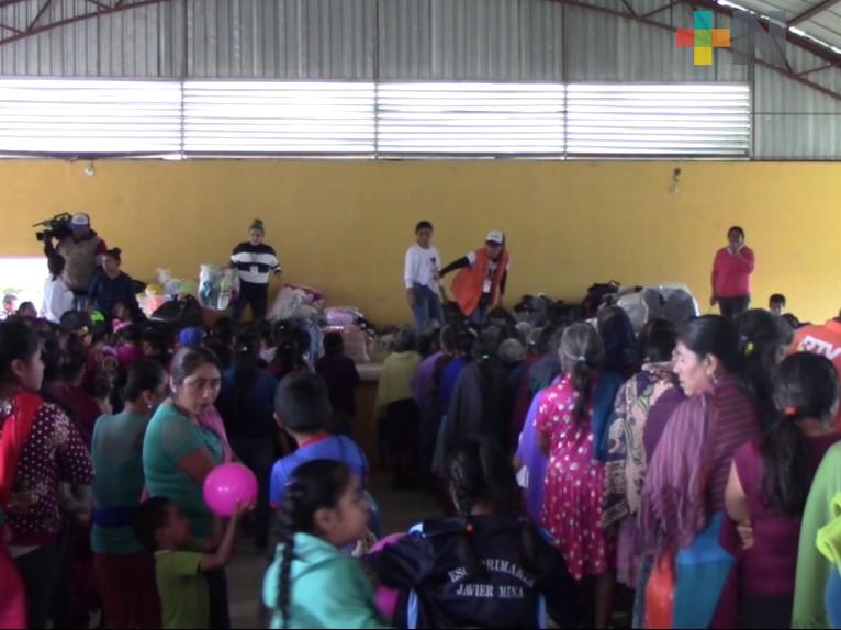 «Arropando con Amor» culminó su gira del norte de Veracruz