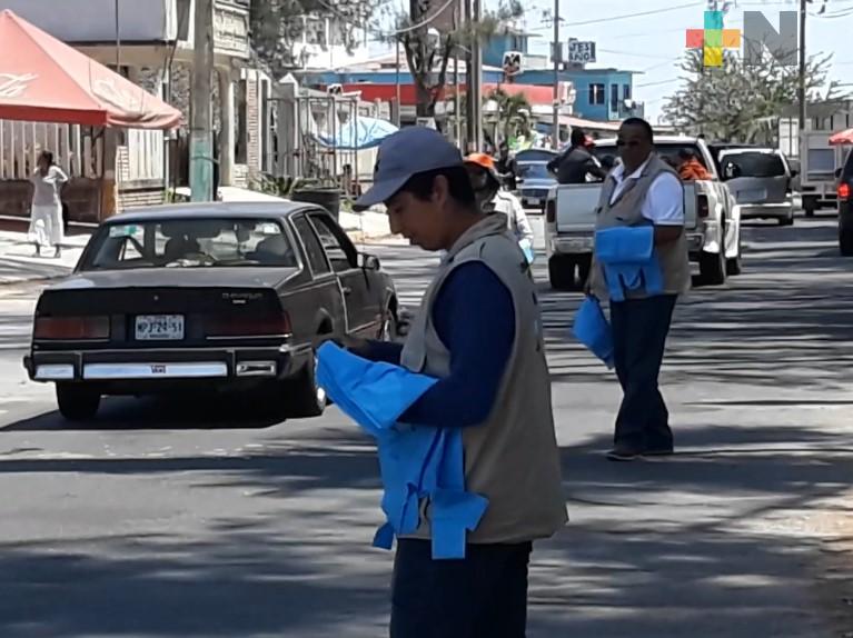 Obsequiarán bolsas ecológicas a visitantes a playas de Tuxpan