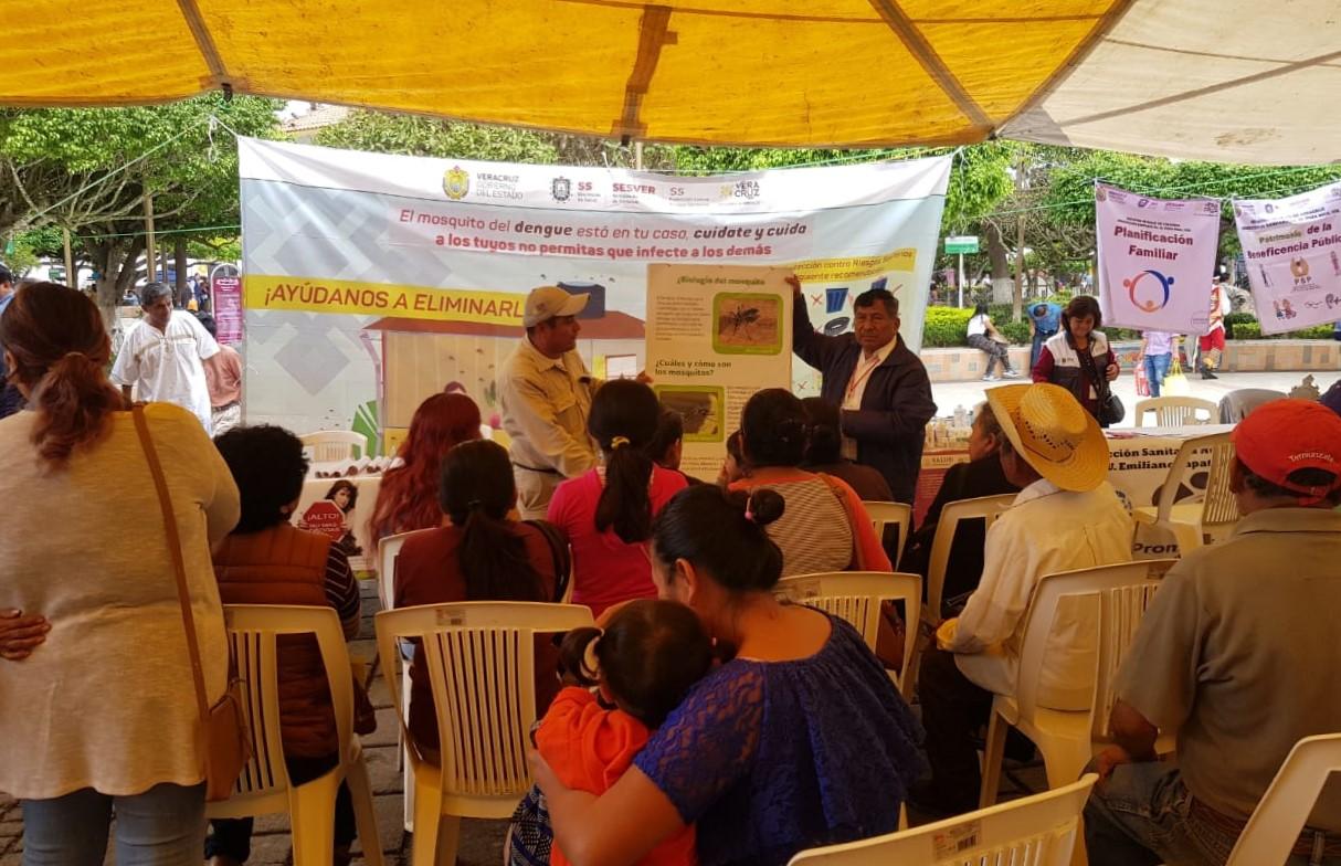 Más de 4 mil atenciones en brigadas de salud en el Totonacapan