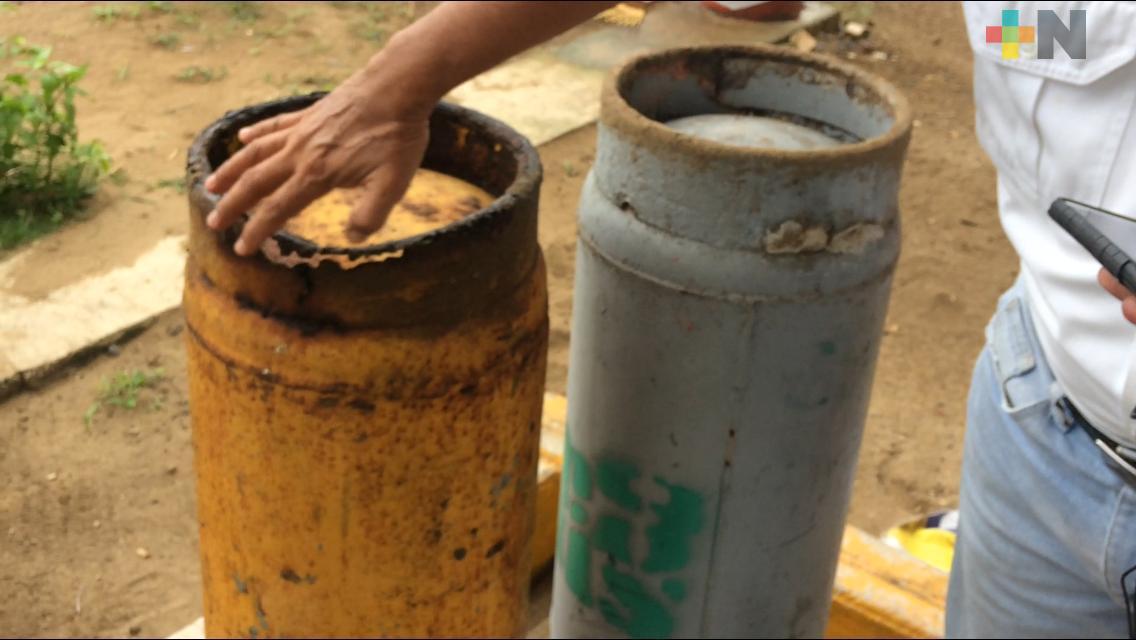 Bomberos de Coatzacoalcos atienden cinco reportes de fugas de gas a la semana
