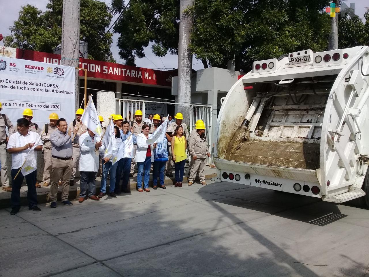 En marcha la jornada contra el dengue en municipios: Secretaría de Salud