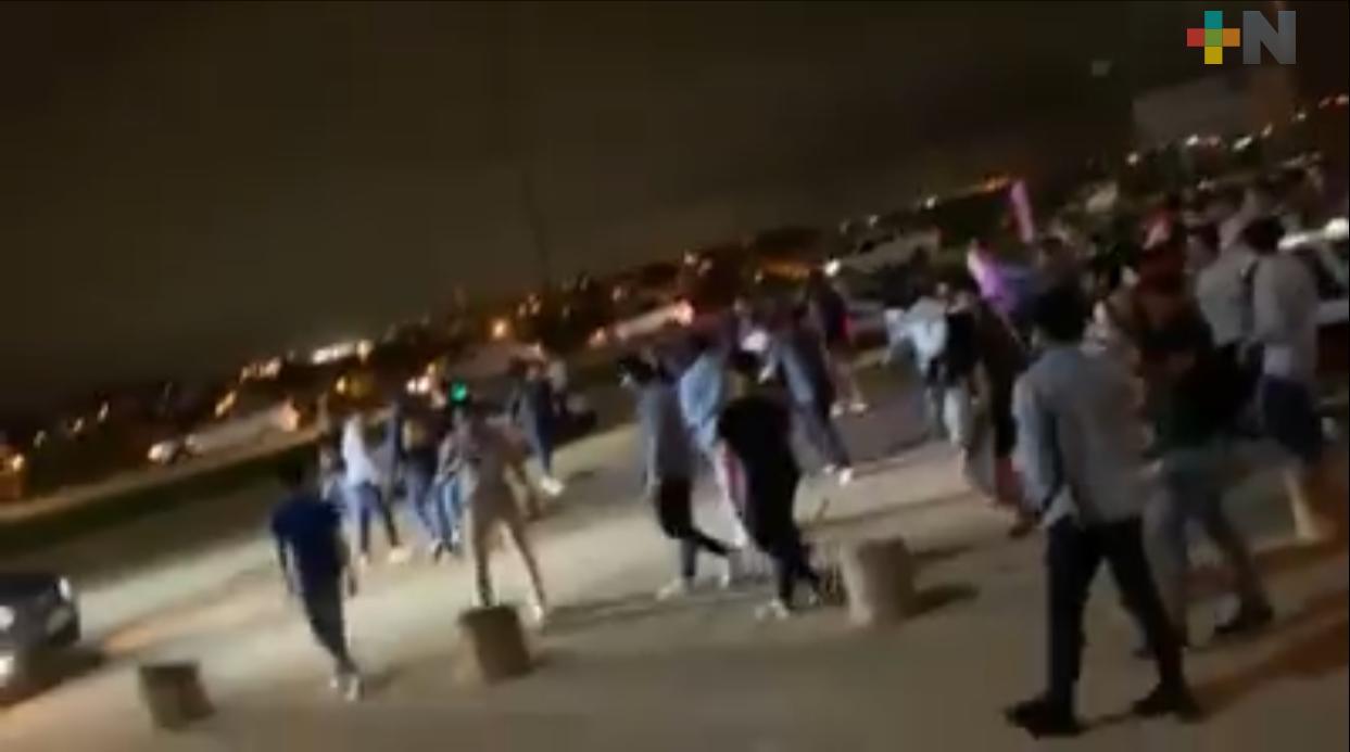 Joven termina lesionado después de fiesta del 14 de febrero en Coatzacoalcos