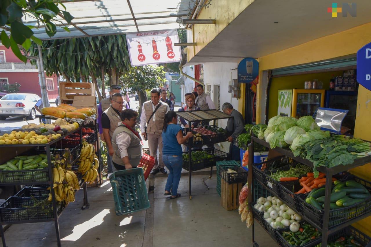 Se recuperan espacios públicos para el libre tránsito del peatón