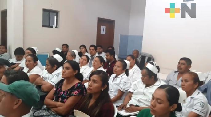 Se reunieron autoridades de salud de la zona norte de Veracruz