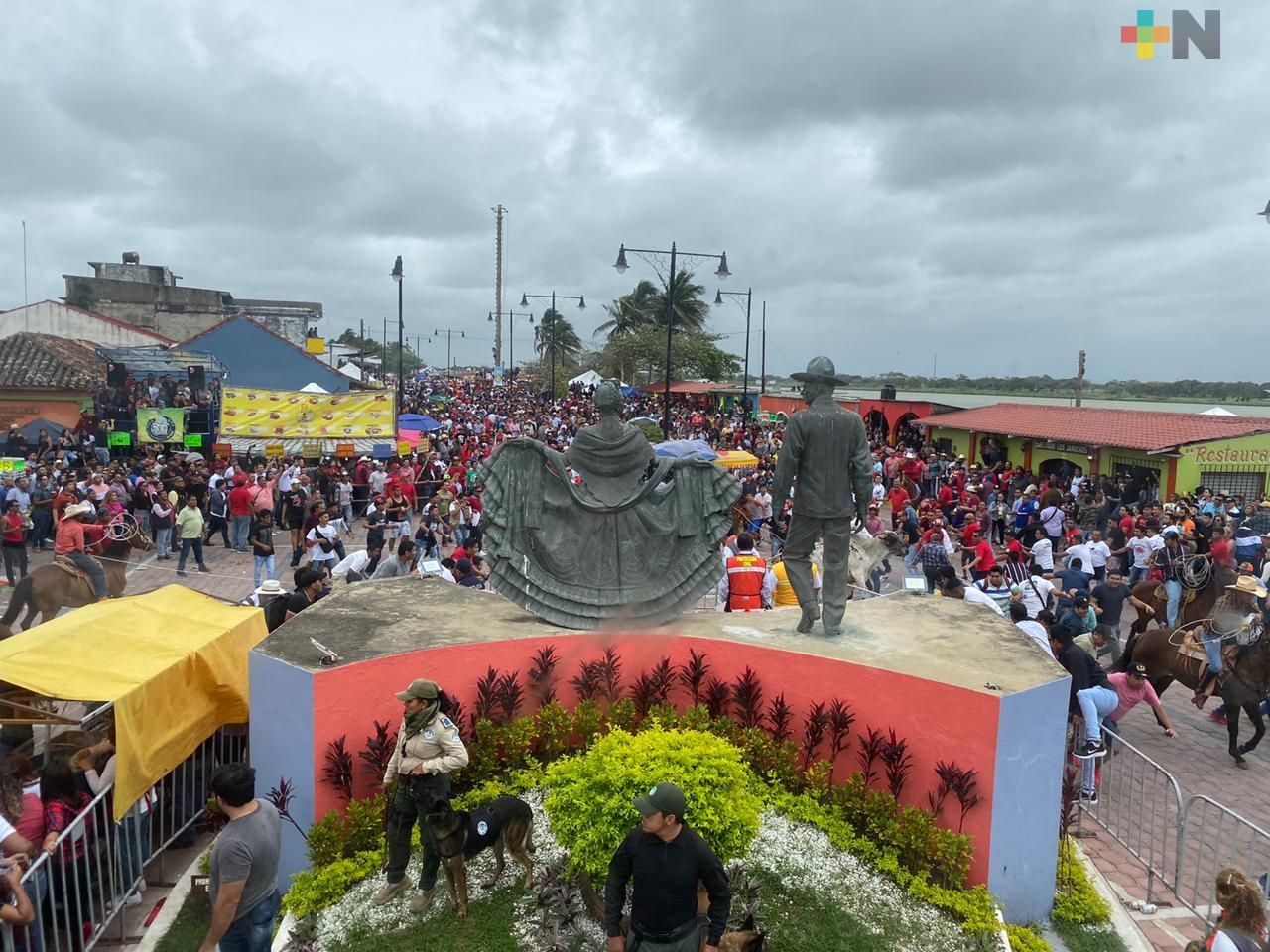 Fuerte presencia de seguridad en las fiestas  Tlacotalpan