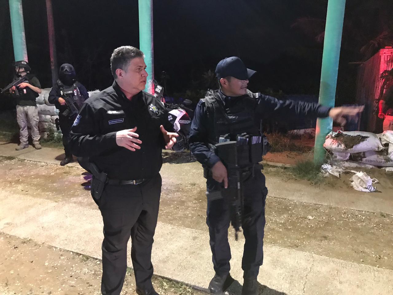 Encabeza secretario de Seguridad Pública operativo en Coatzacoalcos