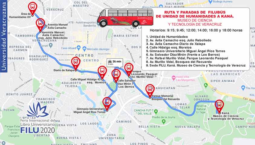 UV ofrecerá transporte gratuito a Kaná, nueva sede de la FILU