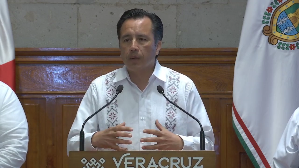 Cuitláhuac García solicita reformar Código Electoral para reducir gastos y contar con recursos para atender el coronavirus