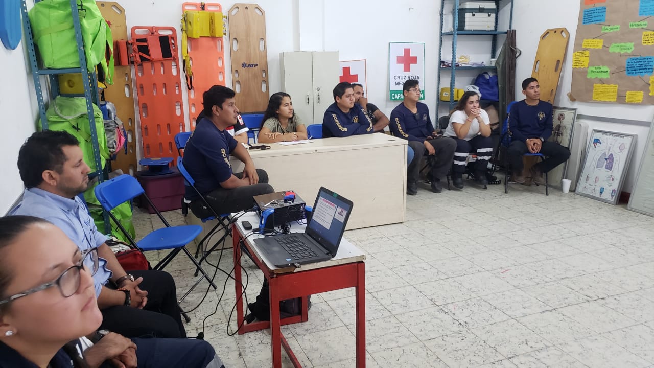 Cruz Roja en Martínez de la Torre en capacitación constante