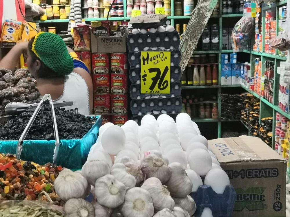 Aumento en precio de huevo, afecta bolsillo de coatzacoalqueños