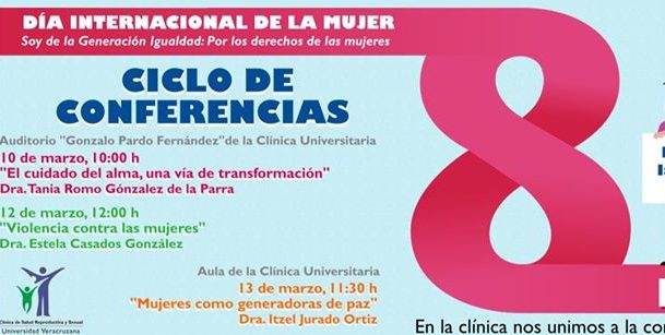 Inició ciclo de conferencias alusivas al Día Internacional de la Mujer en la UV