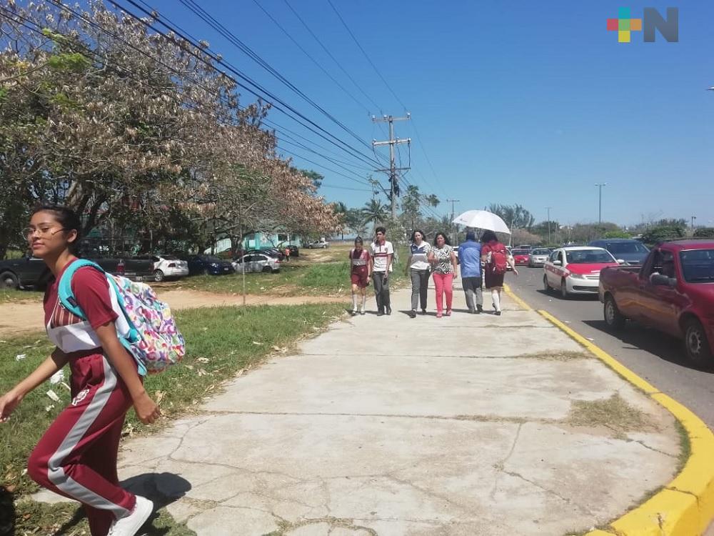 Por ola de calor en Veracruz, Secretaría de Protección Civil emite aviso especial