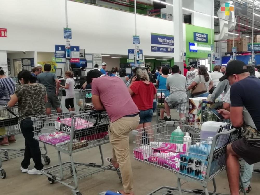 Compras de pánico se dan por imitación: Psicólogo