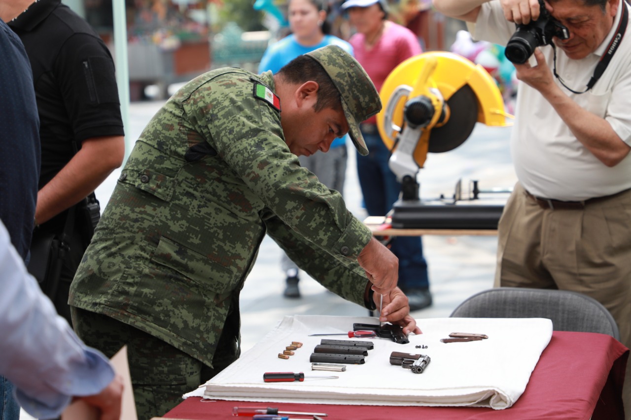 SSP llevará campaña de canje de armas a Coatepec y Vega de Alatorre