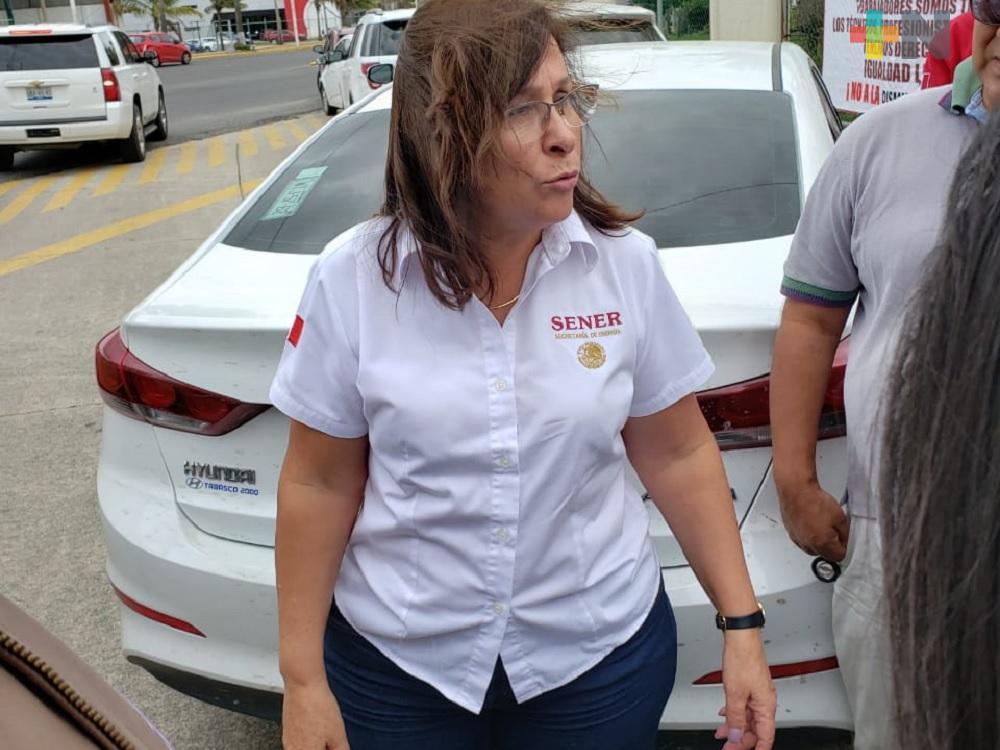 Casos de trabajadores de Pemex despedidos en el sur de Veracruz serán analizados: Rocío Nahle