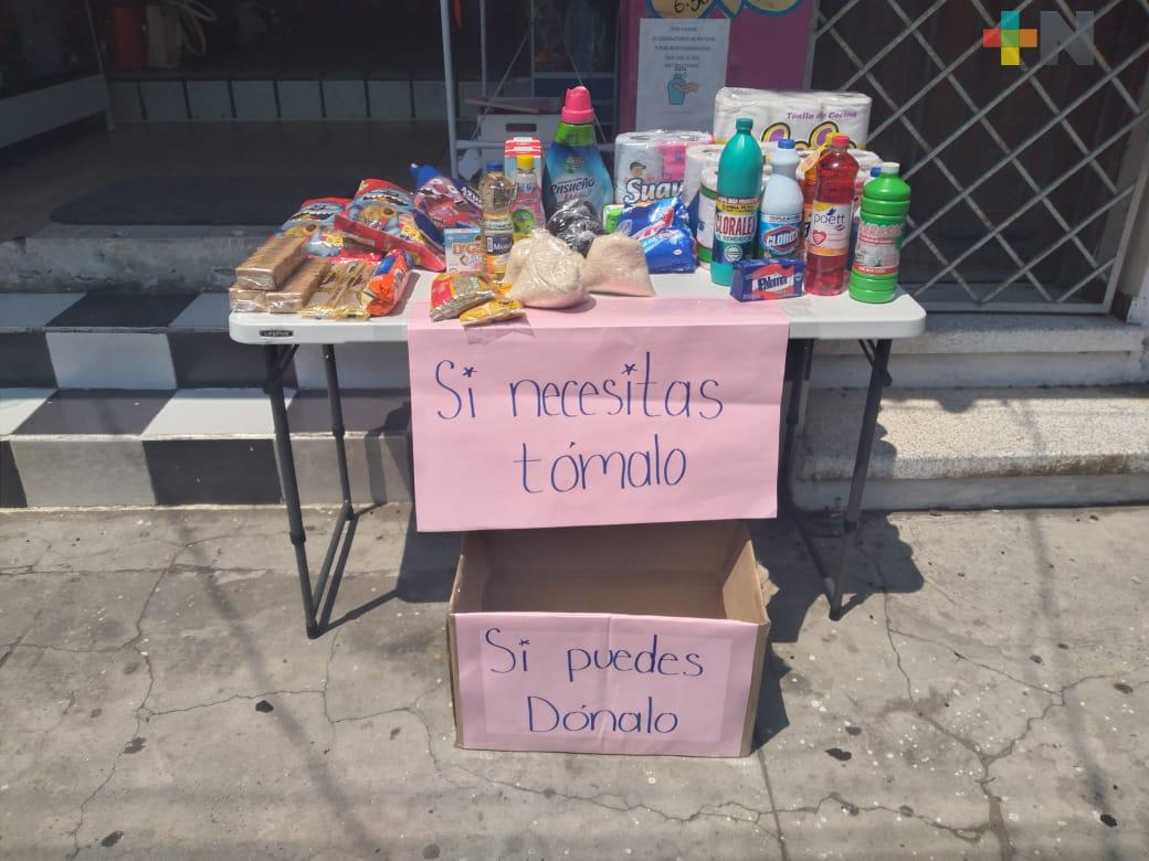 Con «Coronavirus nos une» buscan apoyar en Veracruz