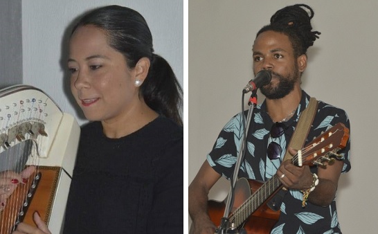 Cristy de la Rosa y Jorge Barret en el Ex Convento Betlehemita