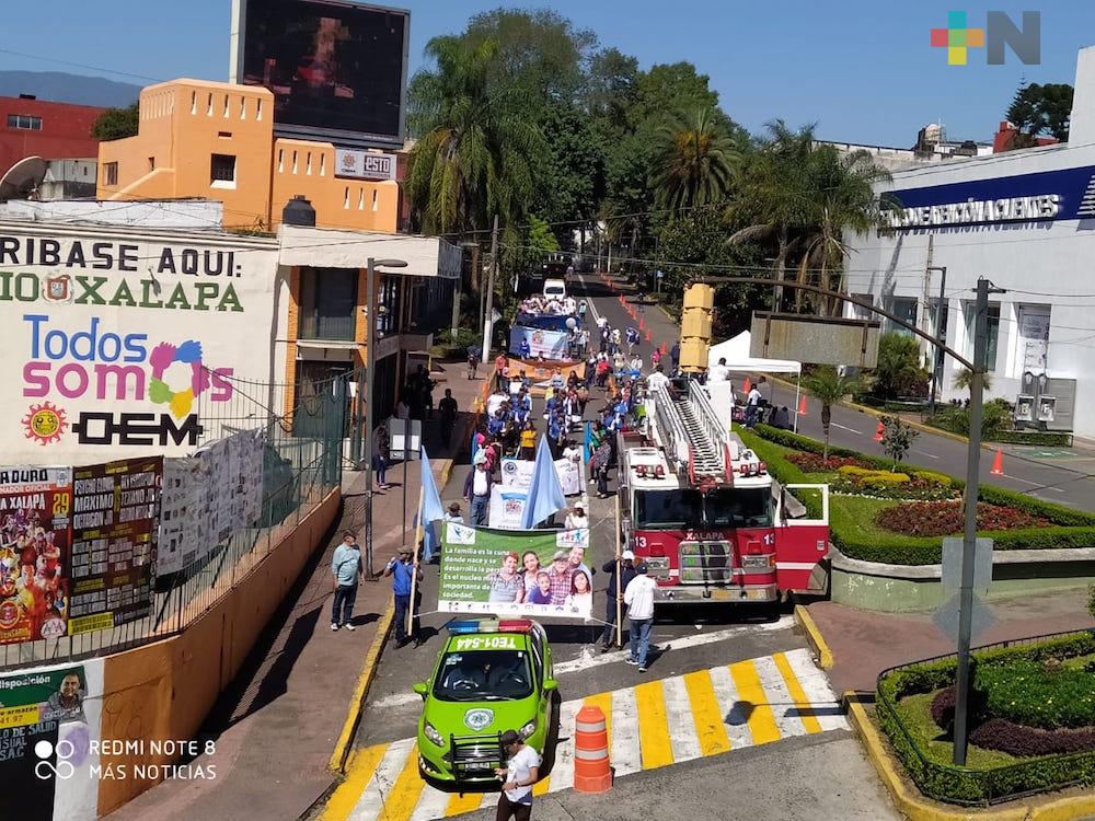 Celebran el Día de la Familia en Xalapa