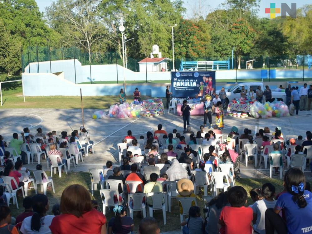 Día de la familia en Tantoyuca pretende fortalecer valores