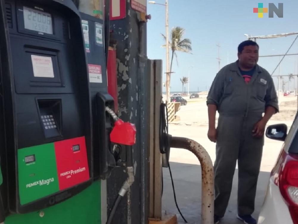 Sigue a la baja el precio de gasolina regular en el país: Profeco
