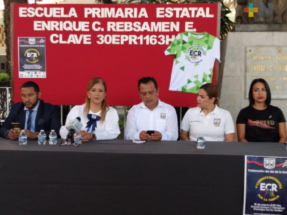 Escuela Enrique C. Rébsamen invita a la primera caminata recreativa por la familia