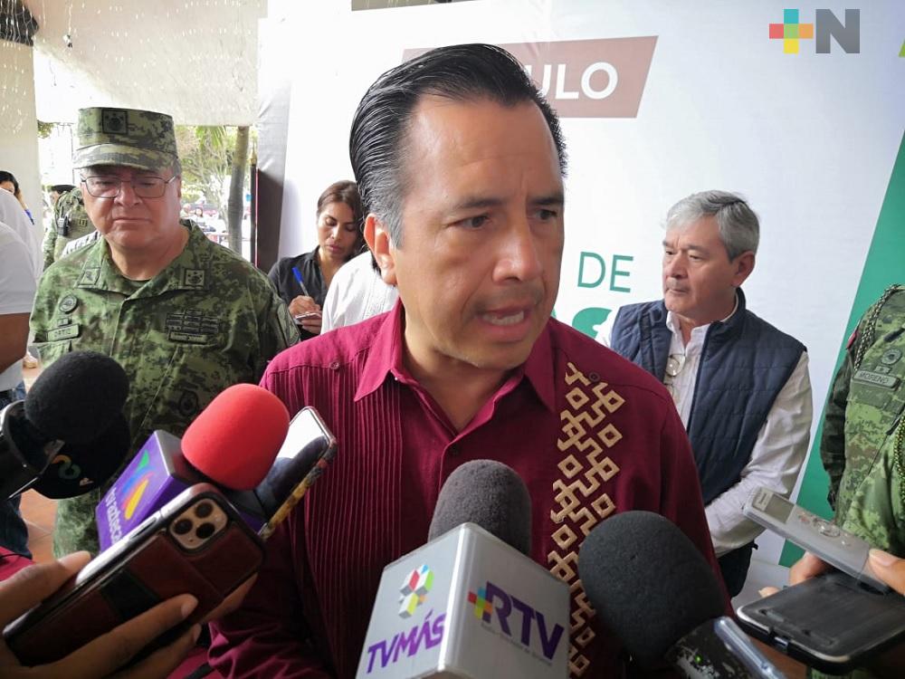 En Veracruz, no se suspenderán eventos por el momento: Cuitláhuac García