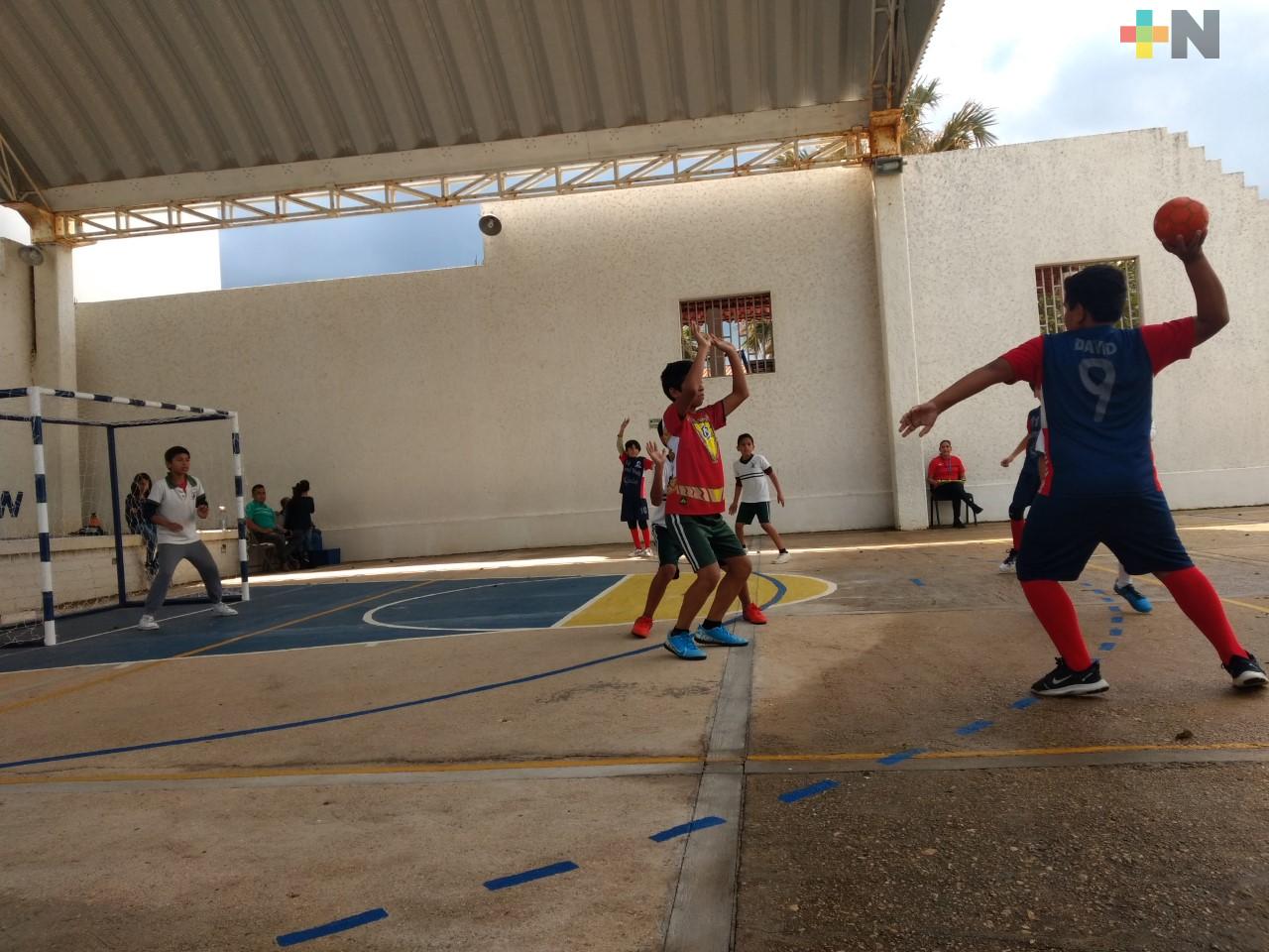 En Coatzacoalcos, continua Liga Escolar de Handball