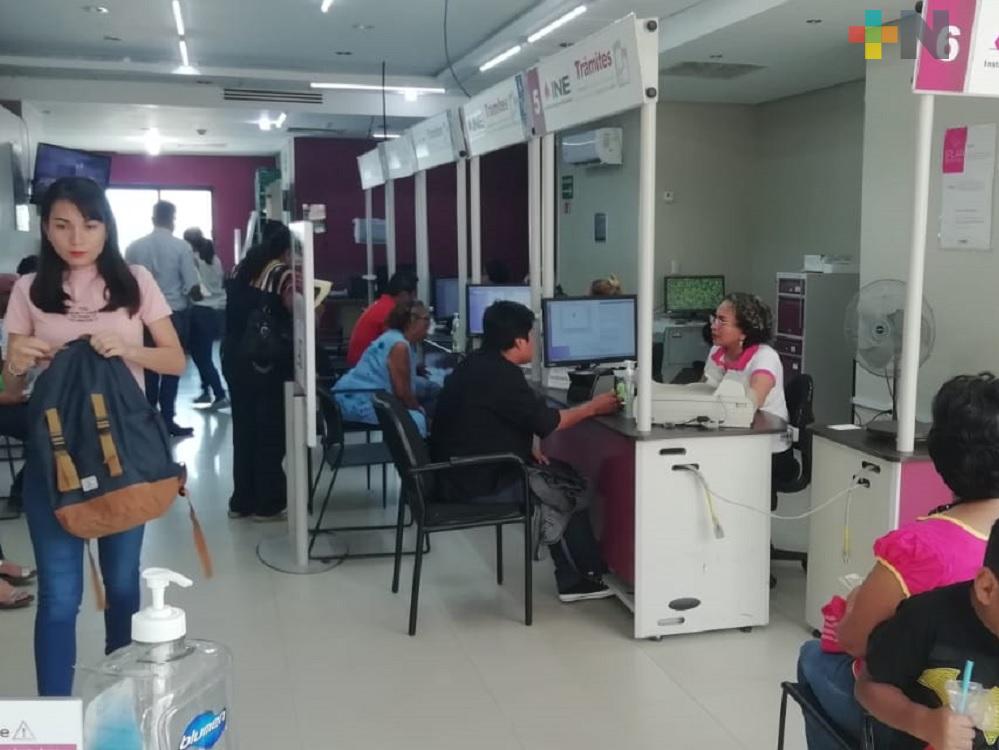 INE Coatzacoalcos atenderá solo a personas con cita