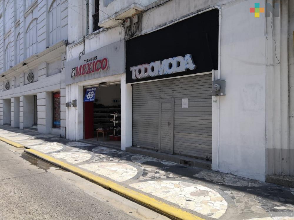 Negocios en municipio de Veracruz, toman medidas para contener Covid-19