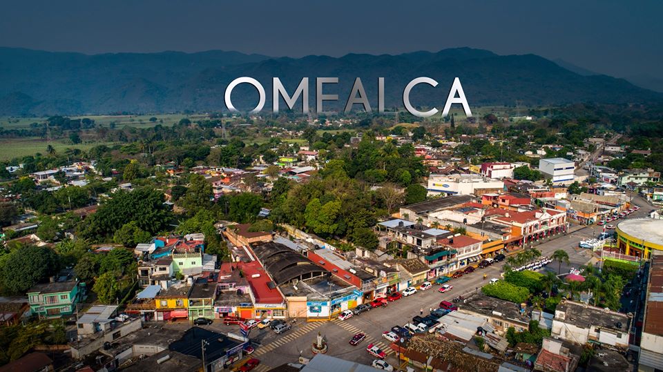 Omealca, «lugar de dos aguas»