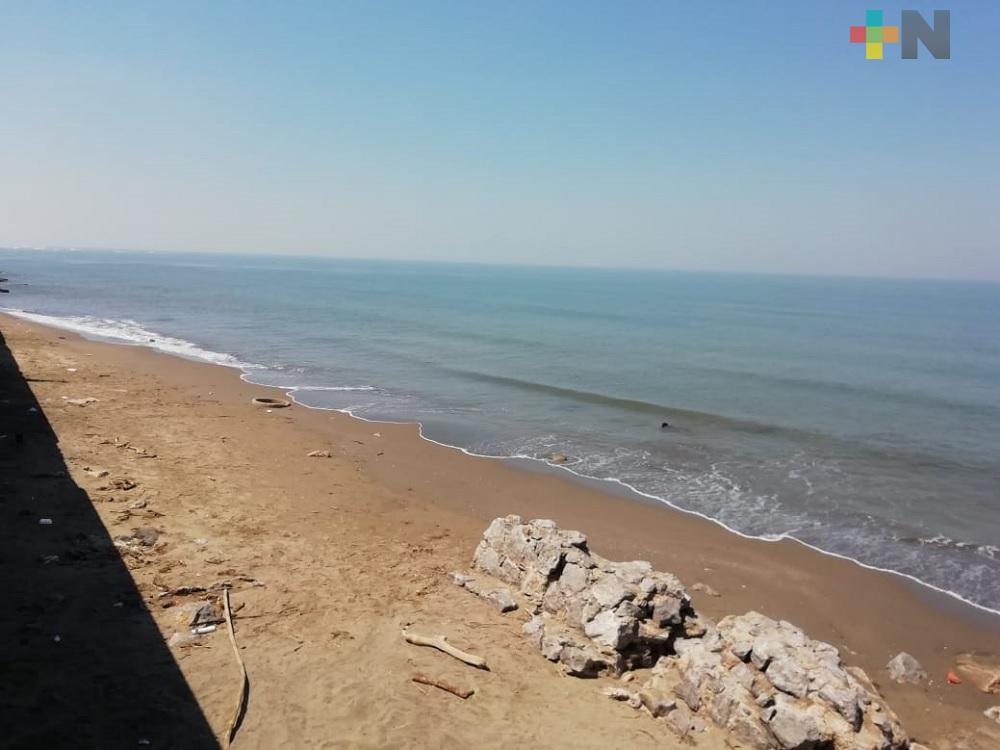 Afluencia de visitantes en las playas de Veracruz disminuye de manera considerable: SPC