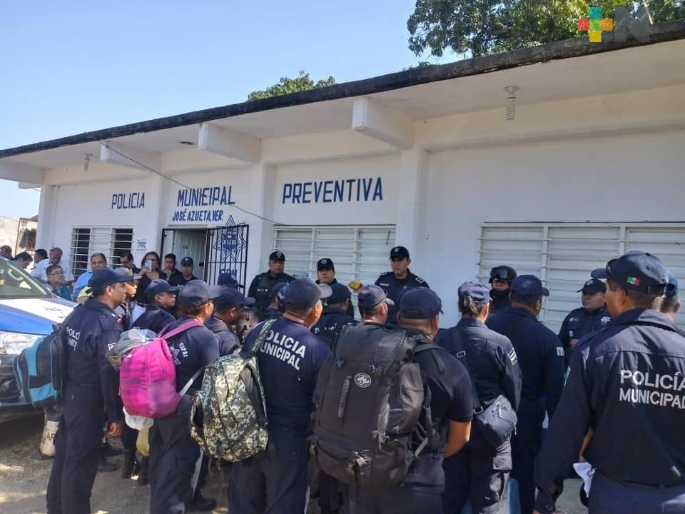 Relevan Ejército, Marina y SSP a Policía Municipal de José Azueta