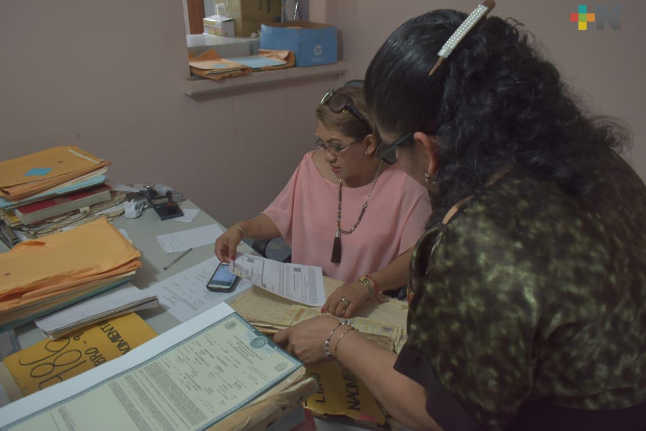 Aumentan trámites en el Registro Civil de Tantoyuca