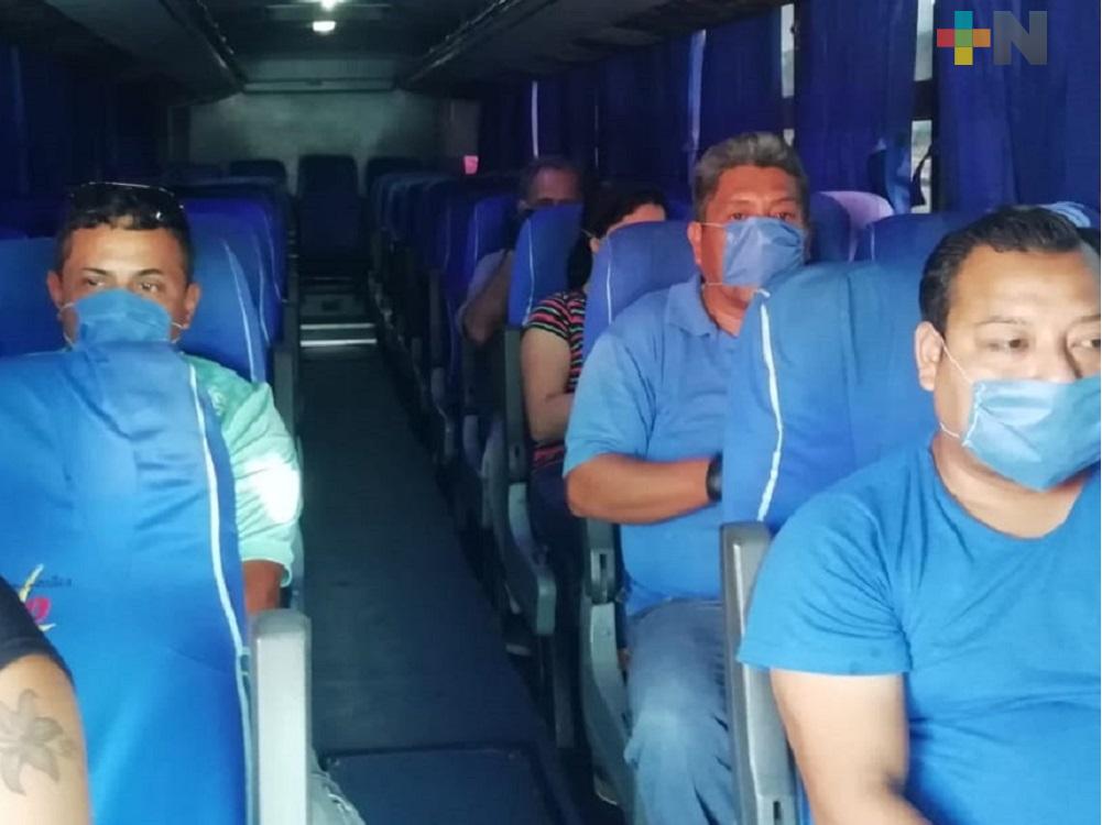 3 mil autobuses de la Sociedad Cooperativa de Transportes del Istmo implementan medidas sanitarias por Covid-19