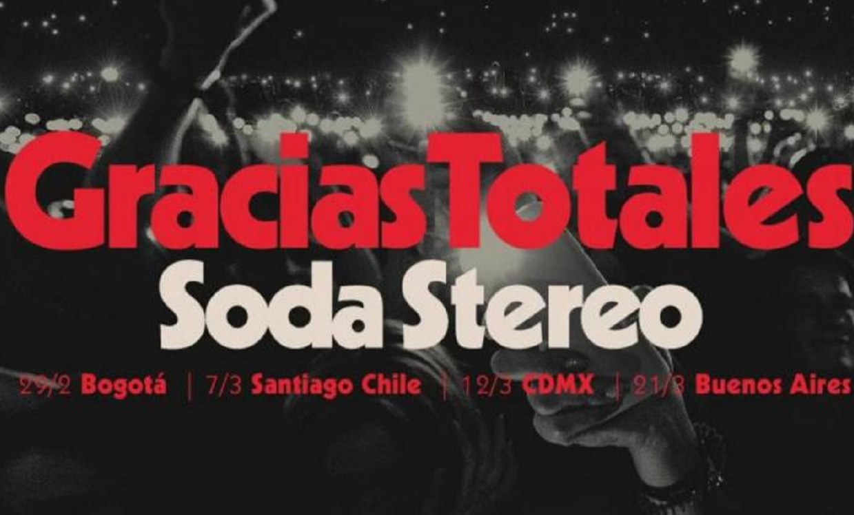 Soda Stereo inicia gira “Gracias totales” entre invitados