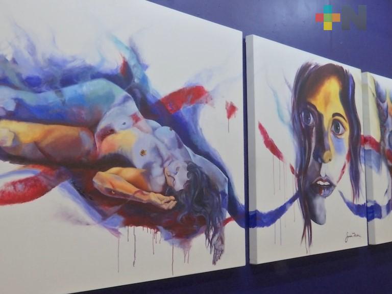 Sonia Nieto Barcelata expone»Liberaciones» en  Biblioteca Carlos Fuentes