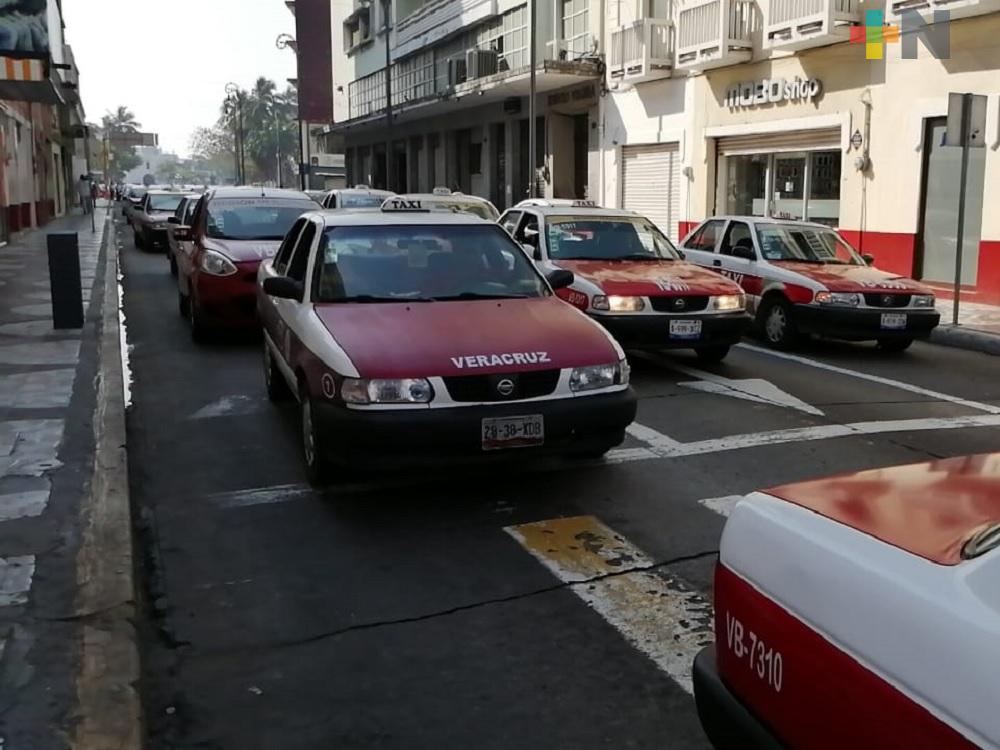 Taxistas se manifestarán en contra de la llegada de Uber a zona conurbada Veracruz-Boca del Río