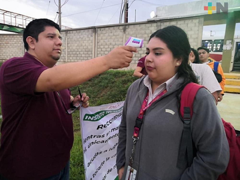 Itesco coloca filtro en la entrada del plantel
