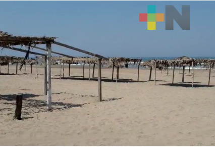 Considerables pérdidas en Tecolutla a causa de la pandemia