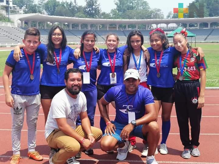 Titanes del Sur continúa en la formación de talentos para el atletismo