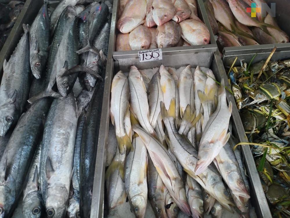 Venta de pescado y marisco incrementa un 80% en municipio de Veracruz