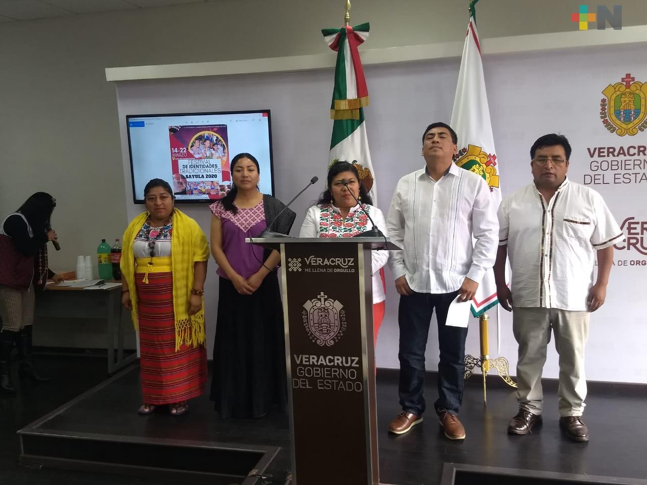 Sayula de Alemán recibirá Festival de Identidades Tradicionales