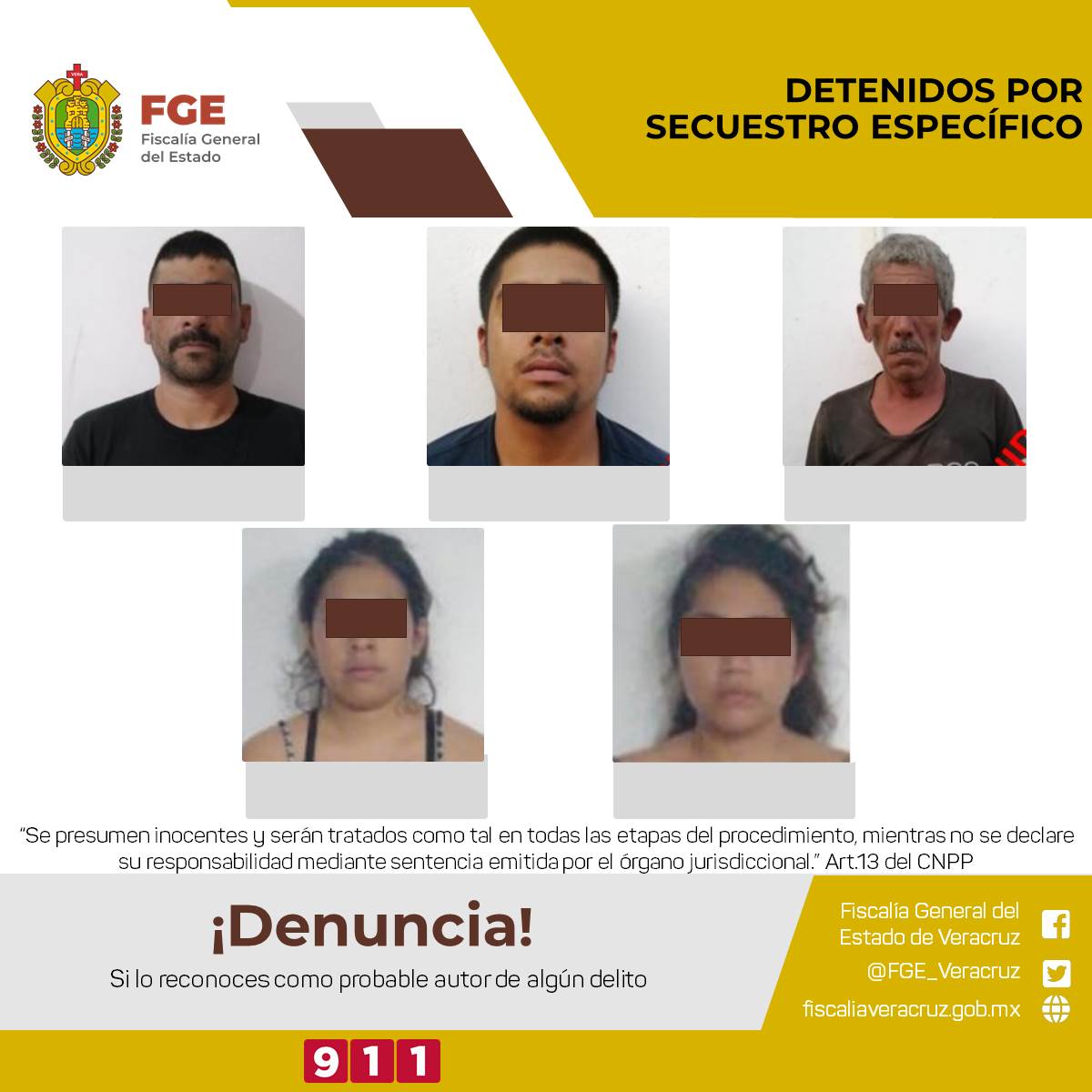 Desarticula UECS banda de presuntos secuestradores en el estado