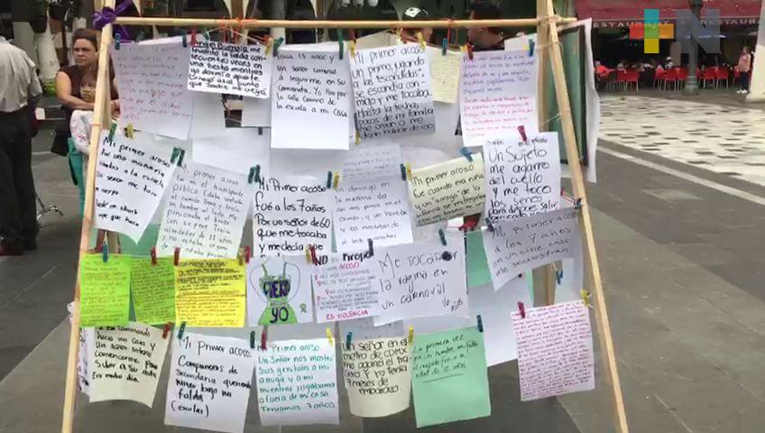 Colmena Verde denuncia acoso sexual y exhibe nombres de acosadores