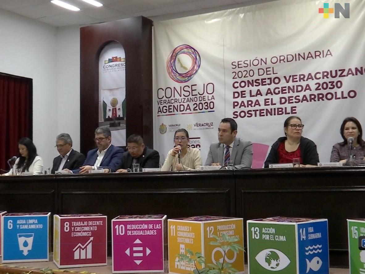Sesiona el Consejo Veracruzano de la Agenda 2030 para el Desarrollo Sostenible