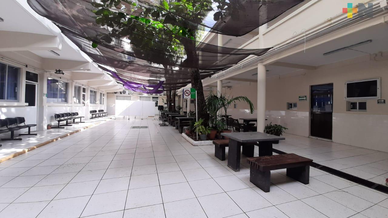 Así luce la Facultad de Enfermería de la UV en el 9M